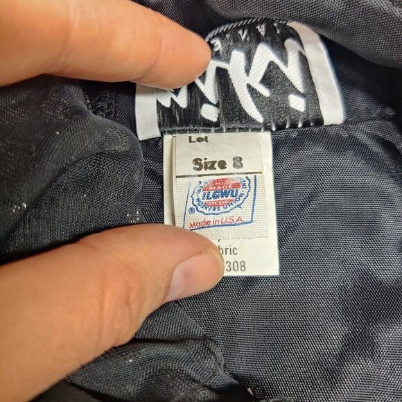 Vtg Niki Originals Black Velvet Burnout Fit & Flare Prom Dress 8 Whimsigoth - Picture 10 of 14